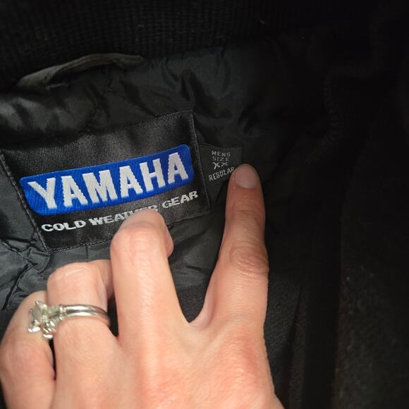 Yamaha Cold Weather Gear Vintage Snowmobiling Cold Weather Jacket Mens X Large - Picture 6 of 15